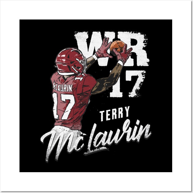 Terry McLaurin Washington Team Wall Art by Buya_Hamkac